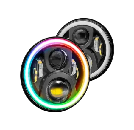 Polycarbonate Plastic  Led Car Head Tires