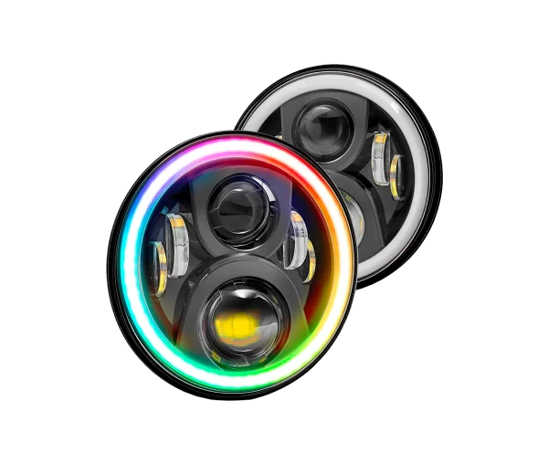 Polycarbonate Plastic  Led Car Head Tires